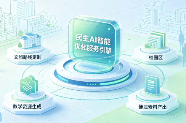 绥中县AI普惠赋能民生服务 智能优化技术升级大众生活服务体验