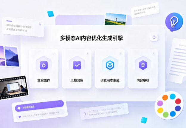绥中县AI智能内容优化创新 多模态生成技术丰富数字内容创作生态